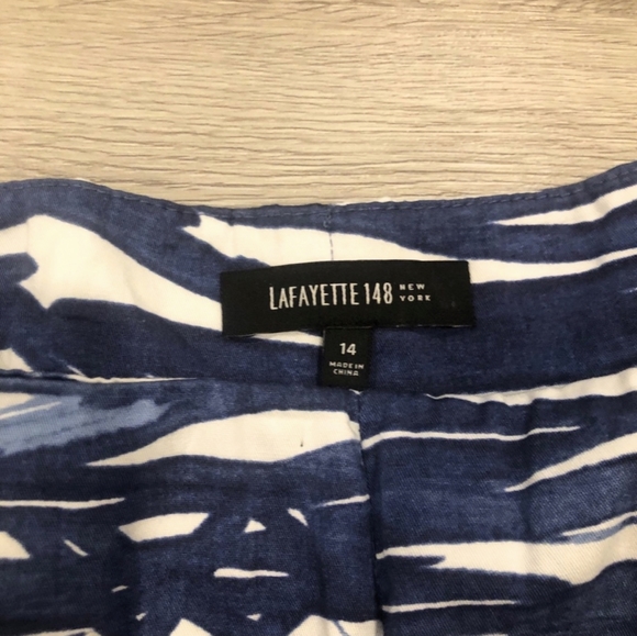 Lafayette 148 Stanton Slim Leg Ankle Pants - Size 14 US - Picture 4 of 7